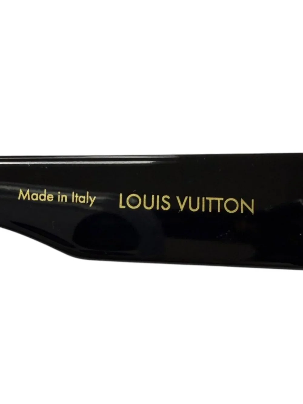Louis Vuitton Cyclone S Square Sunglasses Black Blue Lens 150 Eyewear